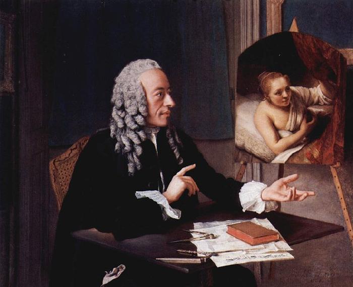 Jean-Etienne Liotard Portrait of Francois Tronchin France oil painting art